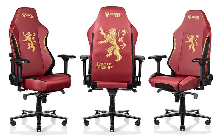 Titan and Omega House Lannister chairs