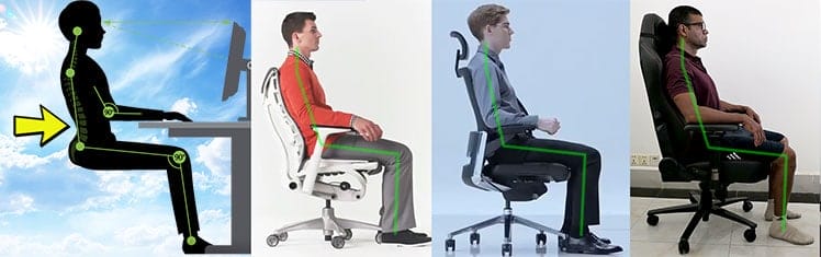 chairs without back support