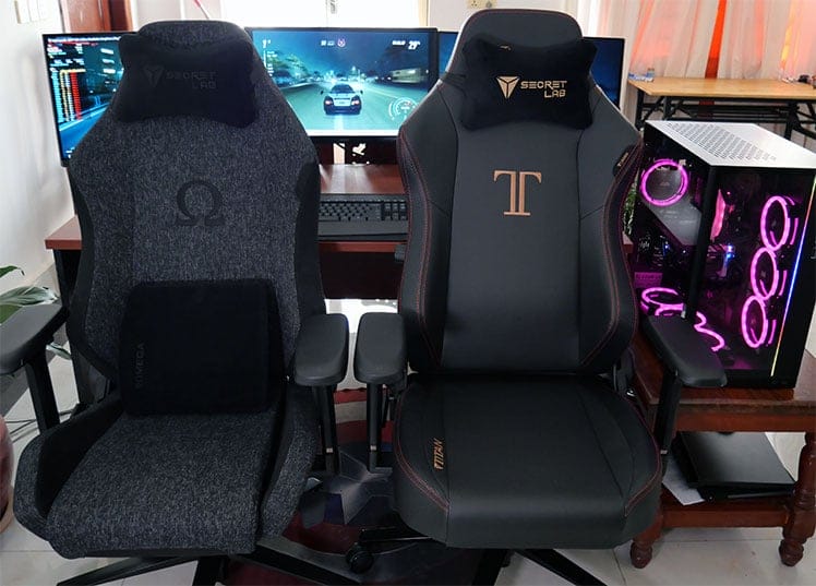 Omega vs Titan chairs