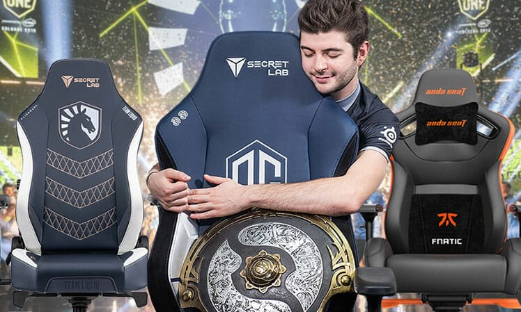What chairs do the best pro esports teams use?