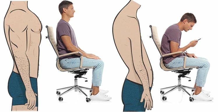 Poor posture health problems
