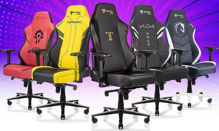 secretlab titan prime pu leather stealth gaming chair