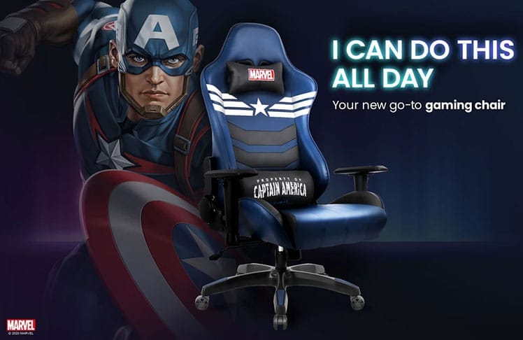 Captain AMerica cheap gaming chair under $200