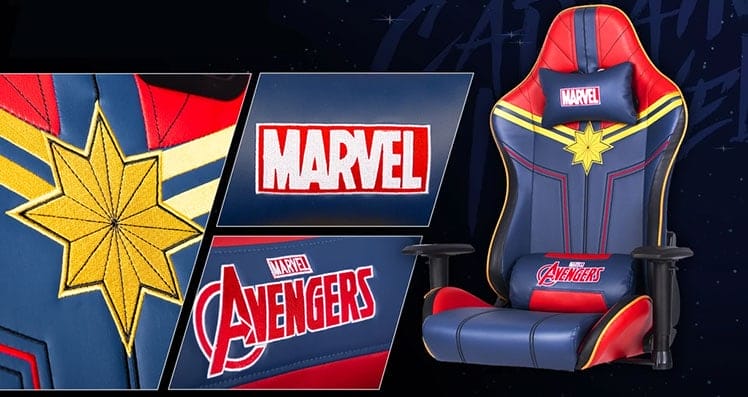 Captain Marvel ARC Series gaming chair
