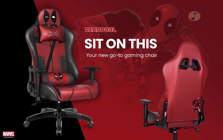 gaming chair deadpool