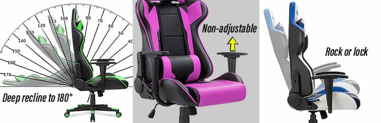 Ergonomic chair features