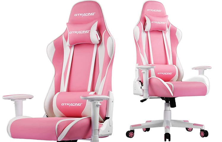 GTRacing Pro Series Pink gaming chair