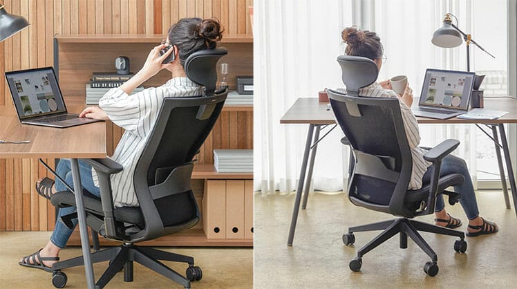 Sidiz T50 ergonomic office chair workstation setups
