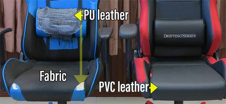 Gaming chair cover materials compared