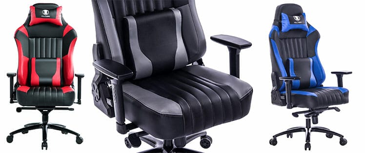 Killabee 8212 gaming chairs with wide seat