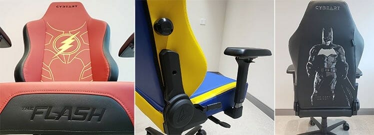 Zack Snyder Justice League gaming chair collection