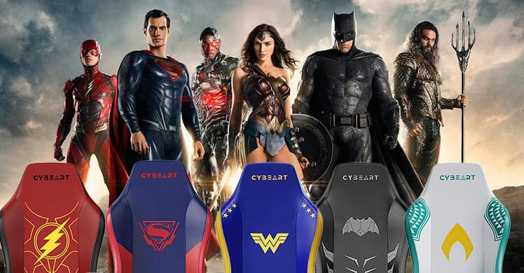 Snyder Cut Justice League gaming chairs