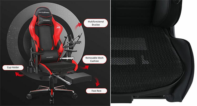 DXRacer modular system for gaming chairs add-on concept