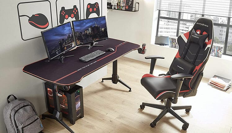 P-Series gaming chair in living room