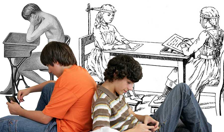Poor posture problems in the American school system