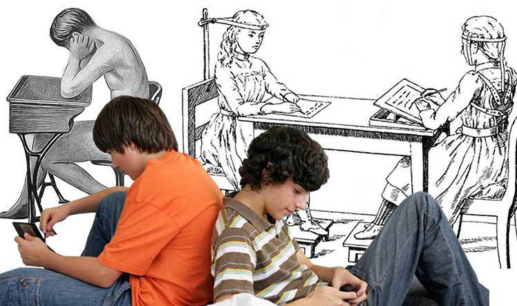 Poor posture in the education system