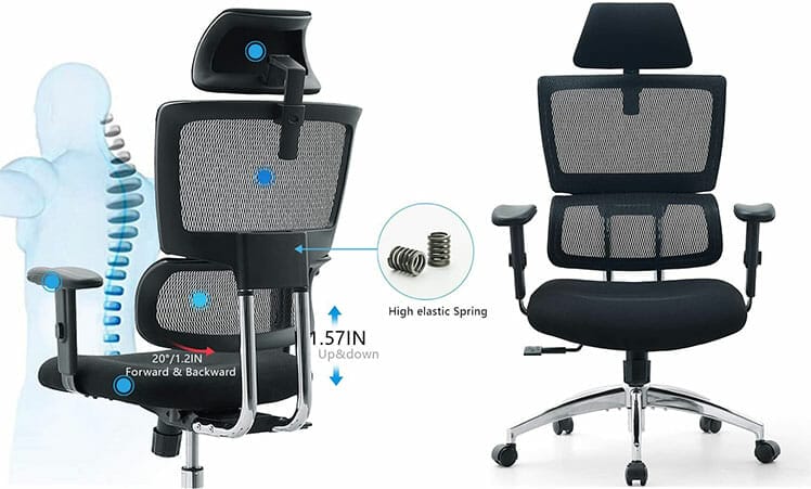 Ticova ergonomic office chair review