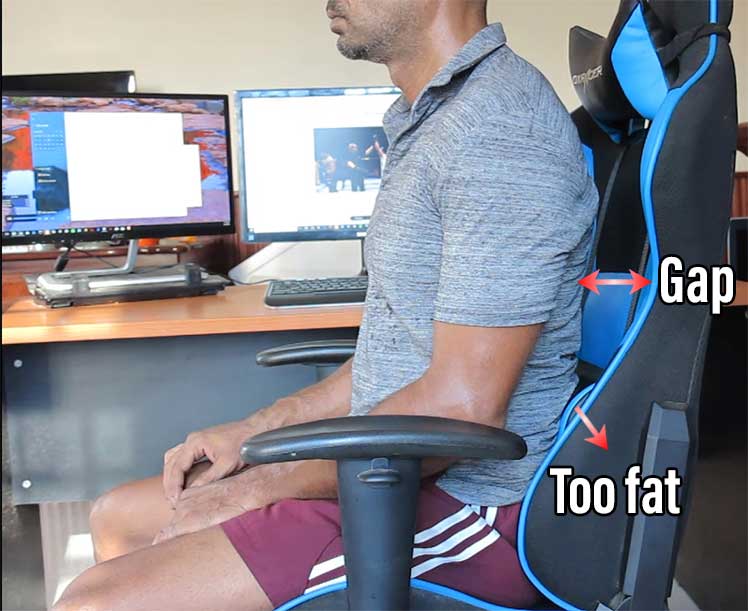 dxracer posture