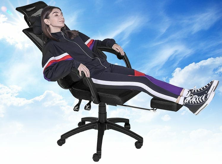 Elecwish ergonomic office chair with mesh backrest
