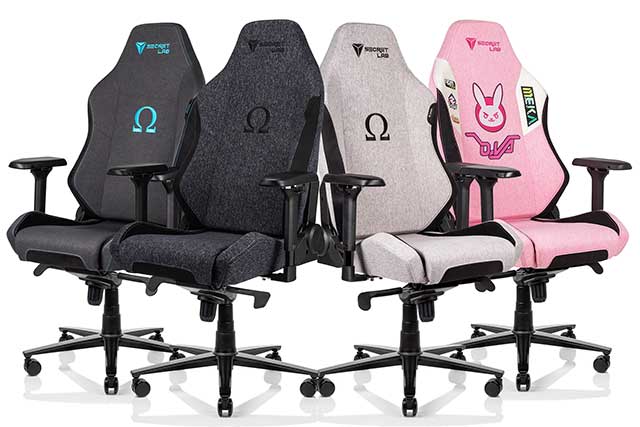Secretlab Omega Softweave collection