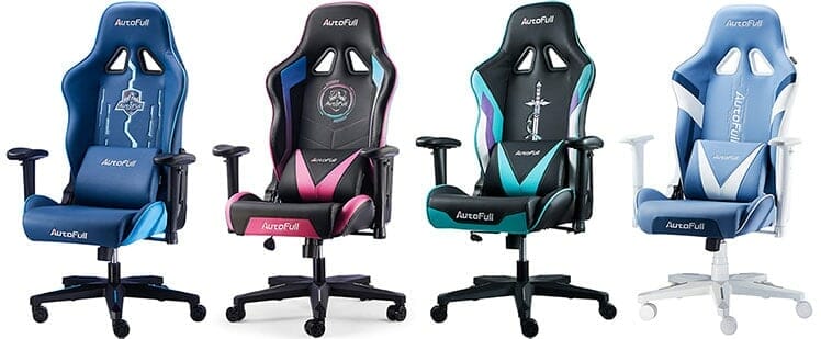 Autofull Racing Series gaming chairs
