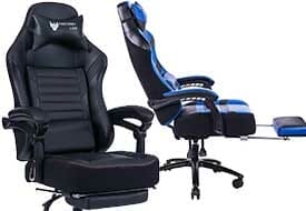 Fantasylab 8257s gaming chair with footrest