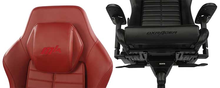 DXRacer Master gaming chair closeup