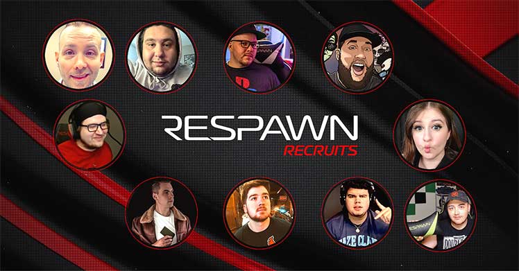 Respawn Recruits campaign