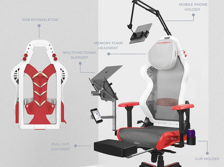 DXRacer Air modular addons