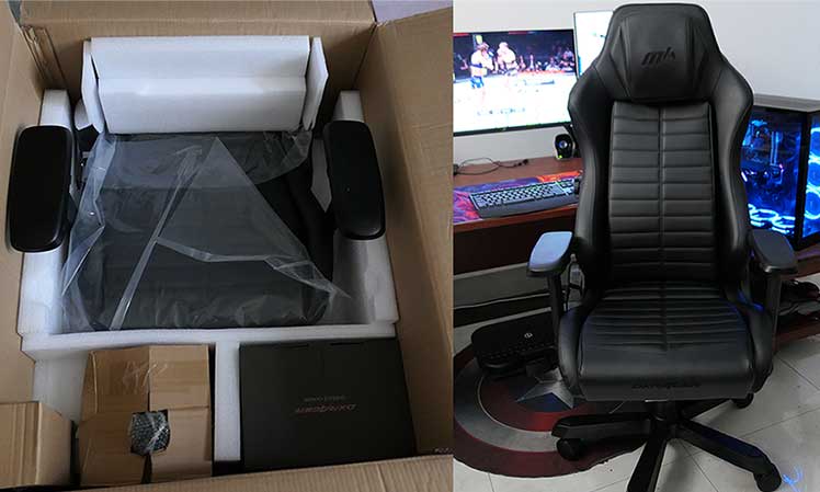 DXRacer Master chair assembly guide