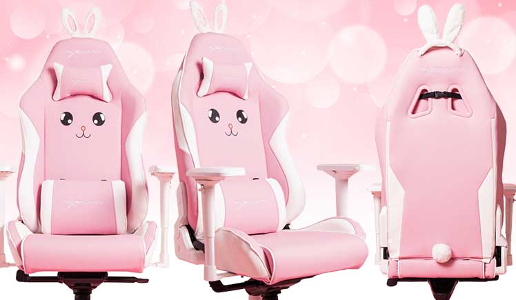 Champion Series Pink Bunny gaming chair