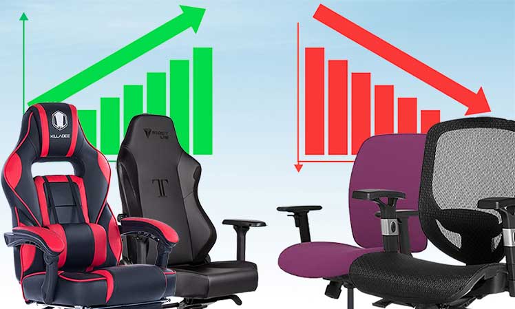 Healgen big and tall gaming online chair