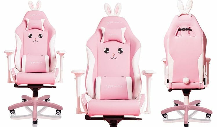 E-Win Pink Bunny gaming chair