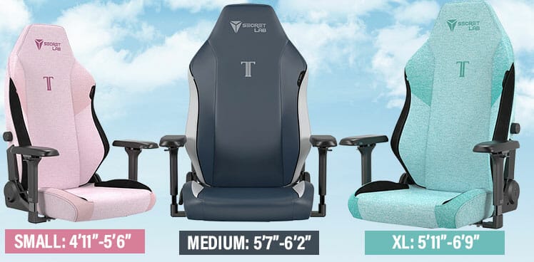 Titan EVO chair sizing