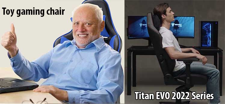 Cheap gaming chair vs Secretlab Titan