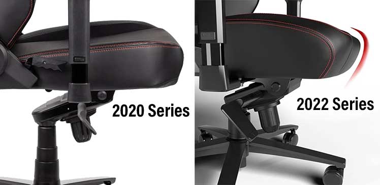 Titan Evo 2022 Series waterfall seat style