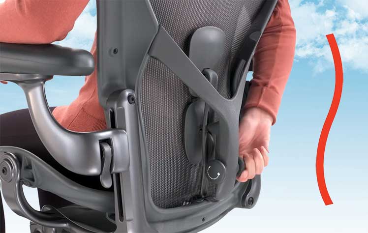 classic aeron posturefit support