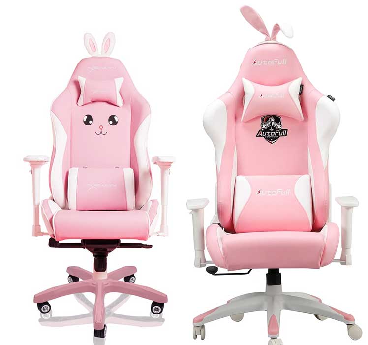 gamer chair pink bunny