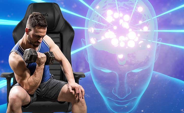 Developing muscle memory in a gaming chair