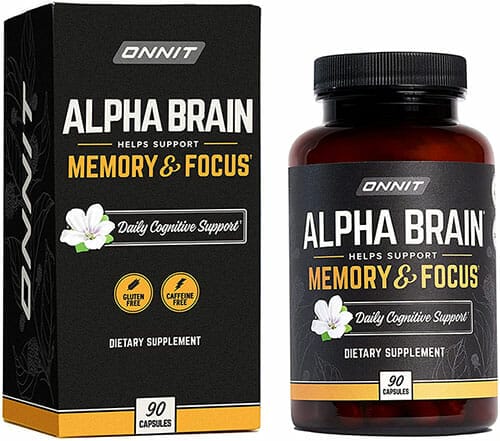 Alpha Brain nootropic supplement