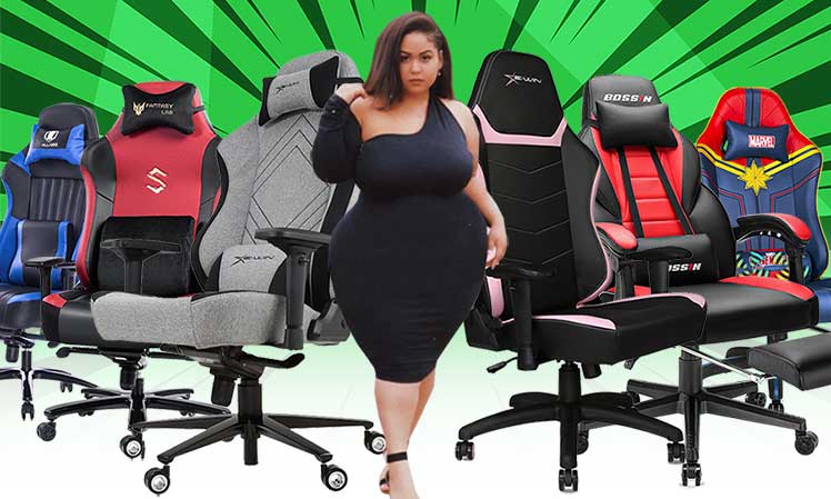 Cheap gaming chairs with wide seats