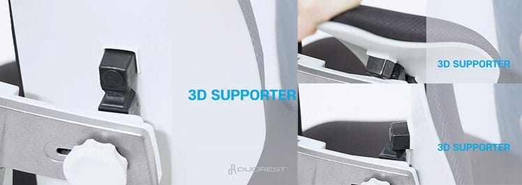 Duorest Alpha dynamic backrest