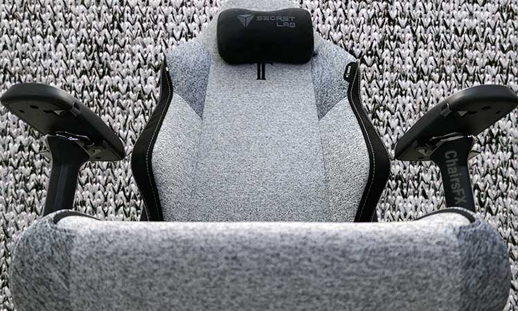 Titan Cookies and Cream fabric upholstery closeup