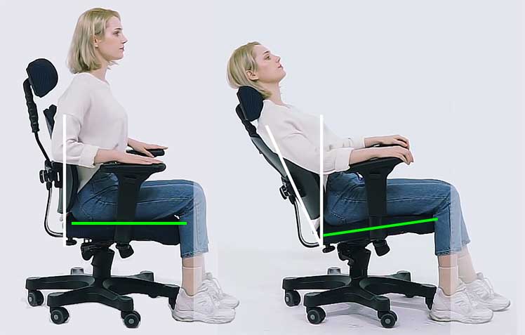 Duorest Gold sync-tilt feature