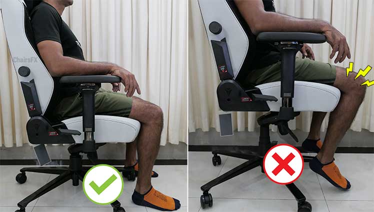 Titan XL seat height demonstation