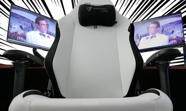 Titan Ash Leatherette chair clean corporate styling