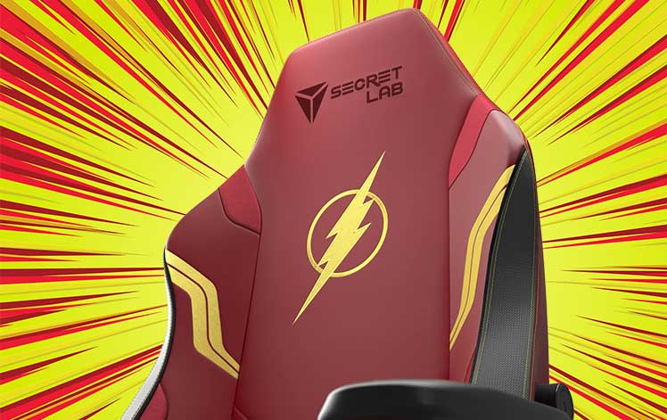 Dc the flash online gaming chair