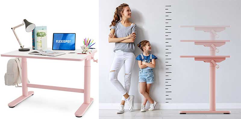 Flexispot adjustable desk for kids