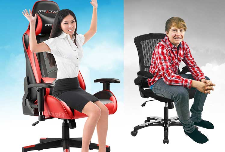 Pro Series gaming chair vs standard office chair