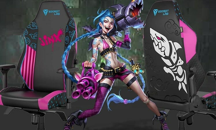 League of Legends Jinx gaming chair